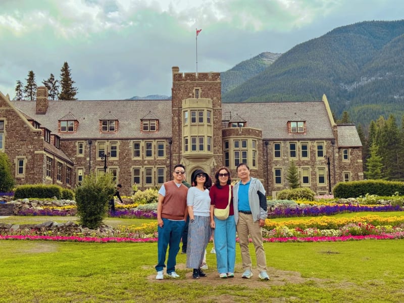 Hành trình 5N4Đ khám phá Banff cùng gia đình